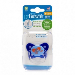 Dr.Brown's - ортодонтска залъгалка 6м+